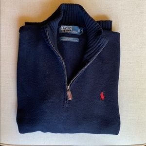 Men’s Polo Ralph Lauren Half-Zip Knit Sweater